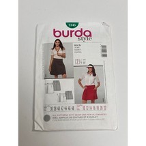 Burda Style Sewing Pattern 7345 Size 10-22 Skirt - $5.94