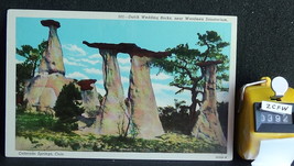 STD Vintage Dutch Wedding Rocks Woodmen Sanatorium Colorado Springs Colorado Unp - $2.49