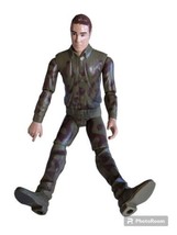 VTG Toy soldier  6 inches unbranded Camouflage Outfit Play War Toy Figure Kids - £6.81 GBP