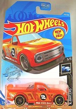 2021 Hot Wheels #160 X-Raycers 5/5 DRAFTNATOR Orange w/Black St8 Sp Yellow Rims - £5.87 GBP