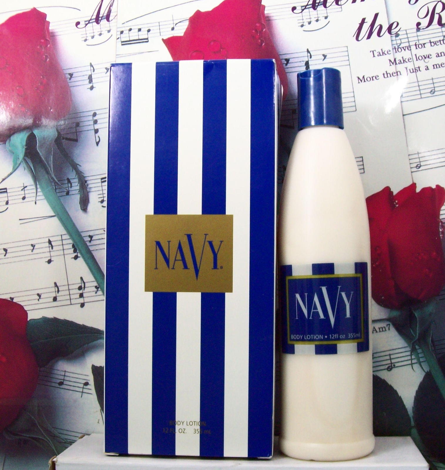 Navy By Dana Body Lotion 12.0 FL. OZ. NWB - £47.84 GBP