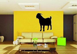 Picniva boer goat sty5a removable Vinyl Wall Decal Home Dicor - $8.70
