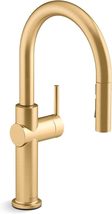 Kohler 22974-WB-2MB Crue Voice Activated Kitchen Faucet - Brushed Moderne Brass - £411.17 GBP