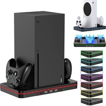 Vertical Cooling Stand For Xbox Series X/S, Dual Controller Charging Sta... - $51.99