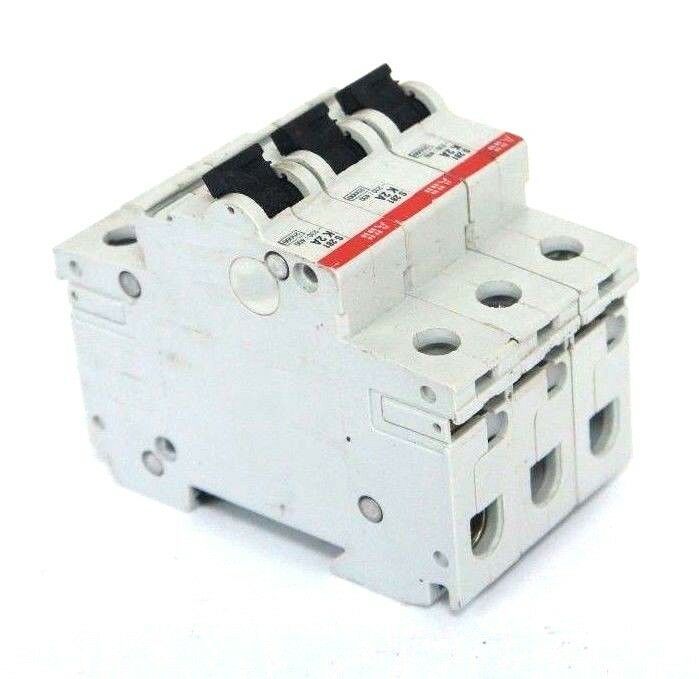 Primary image for LOT OF 3 ABB S281-K2A CIRCUIT BREAKERS S-281-K-2A 2AMP 1POLE 230/400VAC K-CURVE