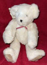 Vintage 1994 Vermont Teddy Bear Company Plush Ivory WINGED ANGEL Jointed... - £12.57 GBP