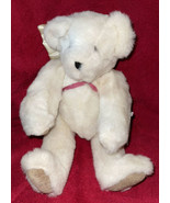 Vintage 1994 Vermont Teddy Bear Company Plush Ivory WINGED ANGEL Jointed... - £12.63 GBP