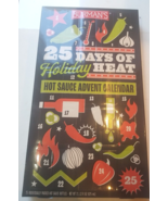 2023 Aldis 25 Days of Holiday Heat HOT SAUCE Advent Calendar - £39.44 GBP