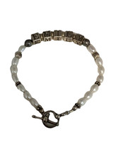 Pearl &amp; Sterling Silver 925 5-6” Bracelet EMILY Child’s Girl’s Daughter Bracelet - $19.75