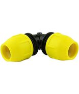 Underground IPS Yellow Poly Gas Pipe 90 Degree Elbow (1) - $888.83 MXN