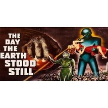 The Day The Earth Stood Still Billboard Glossy Sticker 3&quot;x1.5&quot; - £3.18 GBP