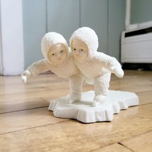 Vintage Department 56 &quot;We Make a Great Pair&quot; Snowbabies - £30.77 GBP