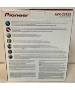 Pioneer AVH-201EX Black Built-in Bluetooth RDS In-Dash DVD CD Car Deck R... - £221.90 GBP