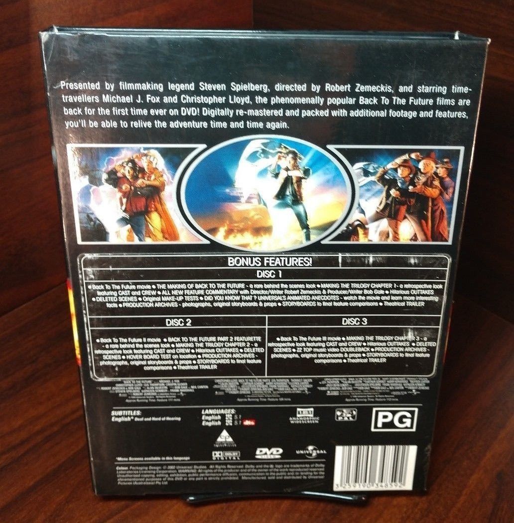 Back to the Future Trilogy (DVD) REGION 4 (Australia) READ DESCRIPTION-Free S&H~ Item image 9