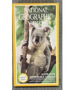 National Geographic Video # 1101 Australia&#39;s Improbable Animals 1987 VHS... - £15.55 GBP