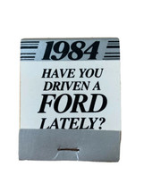 1984 Ford Automobile Dealership Matchbook  Nolan Baker Ford Sales Kerkho... - $8.90