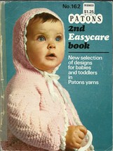 Patons 2nd Easycare Pattern Book 162 Knit Crochet for Baby Toddlers - $4.99