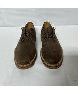 Clark’s Shoes Men&#39;s 7 M Newkirk Brown Nubuck Leather Dress Casual Extra ... - $29.90