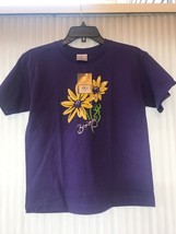 BROWNING The Best There Is Youth Browning Daises S/S Tee Purple Sz M Shi... - $29.68