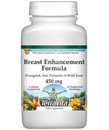 Breast Enhancement Formula - Fenugreek, Saw Palmetto and Wild Yam - 450 ... - $18.30