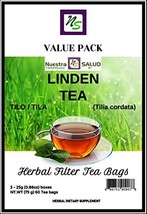 Tilo Te - Linden Tea Herbal Tila 60 Tea Bags Value Pack 100% Natural Caf... - £18.62 GBP