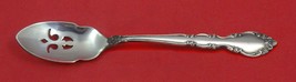 Grandeur by Oneida Sterling Silver Olive Spoon Pierced 5 3/4&quot; Custom Made - £54.53 GBP