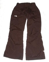 North Face HYVENT 3-Pkt Adj. Waist Brown Insulated Snowboard Ski Pants W... - $918.41 MXN