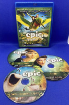 Epic Deluxe Edition (Blu-ray, Blu Ray 3D, DVD, 2013, 3-Disc Set) - £4.19 GBP