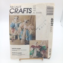 Vintage Sewing PATTERN McCalls Crafts 4531, Elizabethian Cat and Wardrob... - £22.04 GBP