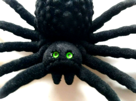 Spider Toy Halloween Vintage UNUSED Hong Kong 1960&#39;s Creepy Cool Black Widow - £10.07 GBP