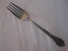 Rogers Bros. 1847 Remembrance Pattern Silver Plated 6.75&quot; Salad Fork #2 - £4.72 GBP