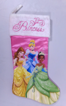 DISNEY 18" PRINCESS COLLECTION POLYESTER CHRISTMAS STOCKING NEW!! - $19.88