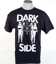 Star Wars The Dark Side Black Short Sleeve Cotton Tee T Shirt Mens NWT - $34.99