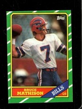 1986 Topps #384 Bruce Mathison Ex (Rc) Bills *SBA12917 - £1.15 GBP