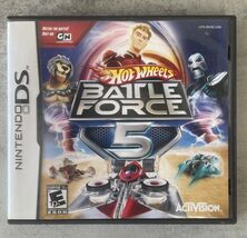Hot Wheels: Battle Force 5 (Nintendo DS 2009) Complete with Manual - $125.13 MXN