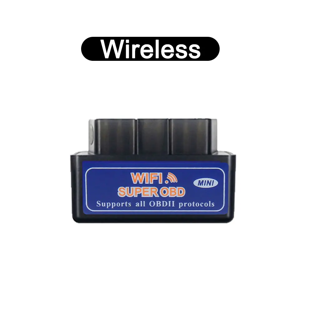 Mini ELM327 Bluetooth V2.1 WIFI V1.5 OBD2 Auto Car Diagnostic Scanner ELM 327 Bl - $63.85