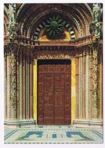 Italy Postcard Siena Opera Metropolitana The Cathedral Door  - £3.08 GBP