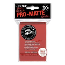 Ultra Pro Deck Protector: PRO: Matte Small Red (60) - £7.33 GBP
