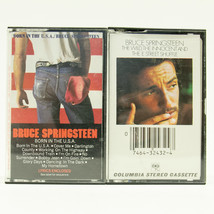 Bruce Springsteen Cassette Tapes Born In The USA The WIld 1980s (Lot of 2) - £9.62 GBP