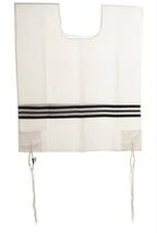 Wool Adult 1 Hole Keshiras Ashkenaz Tzitzis Size 24 Wool Round Neck ⭐️NEW⭐️ - $54.63 CAD