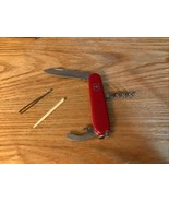Vtg Swiss Army Knife Victorinox Officier Suisse 5 Tool - $365.67 MXN