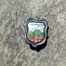 MAYRHOFEN Crest Shield Oktoberfest Austria Tyrol Souvenir Lapel Hat Pin ... - £8.66 GBP