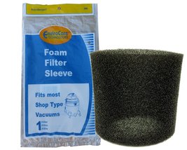 EnviroCare Replacement Foam Filter Designed to fit Shop-Vac Wet/Dry Vacuums 5-Ga - £5.28 GBP