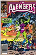 Avengers #281 ORIGINAL Vintage 1987 Marvel Comics She Hulk Newsstand - £7.89 GBP
