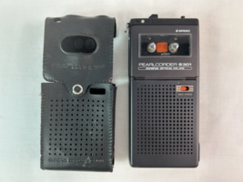 Olympus Pearlcorder S 301 Microcassette Recorder w/ Soft Case - AS-IS for Parts - £7.77 GBP