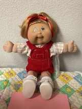 RARE Vintage Cabbage Patch Kid Girl Play Along Brown Hair Teeth PA-25 2004 - £145.16 GBP