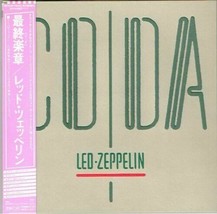 Led Zeppelin &quot;Coda&quot; Japan Limited Mini-LP SHM-CD Paper Sleeve w/OBI - £33.45 GBP