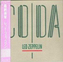 Led Zeppelin &quot;Coda&quot; Japan Limited Mini-LP SHM-CD Paper Sleeve w/OBI - £31.80 GBP