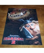 HOW TO TRAIN A DRAGON 2 PROMO POSTER  NEW - $20.35 CAD