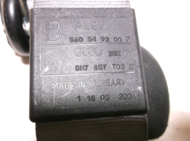 00-01-02-03-04-05-06  AUDI TT / DRIVER / /SEAT BELT/RETRACTOR image 4
